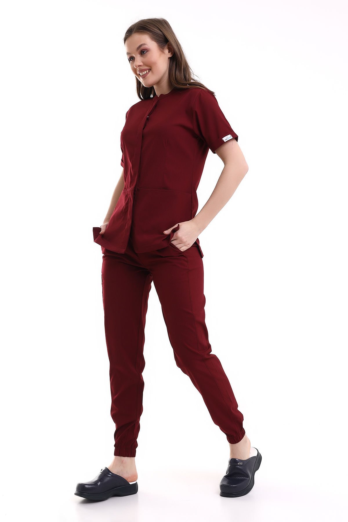KADIN ÇITÇITLI JOGGER SCRUBS TAKIMI