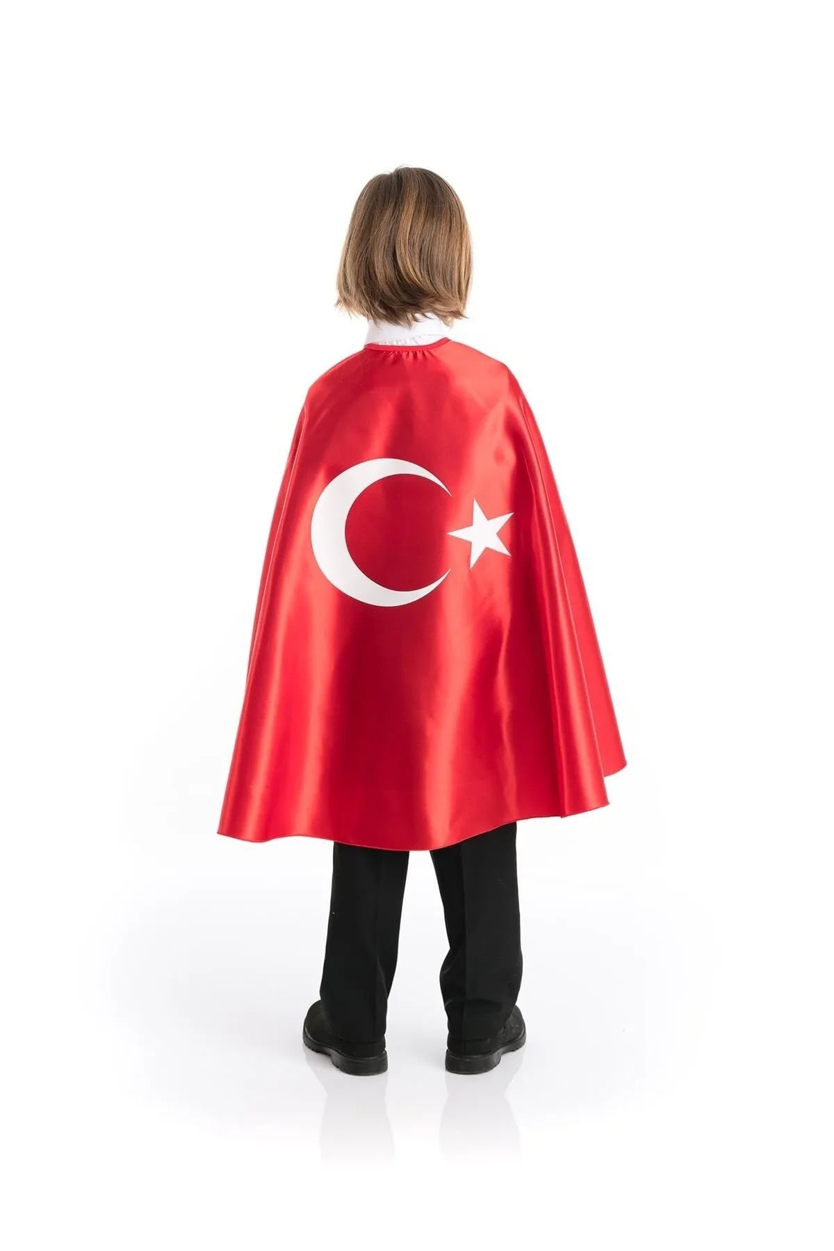 AY YILDIZLI KIRMIZI PELERİN