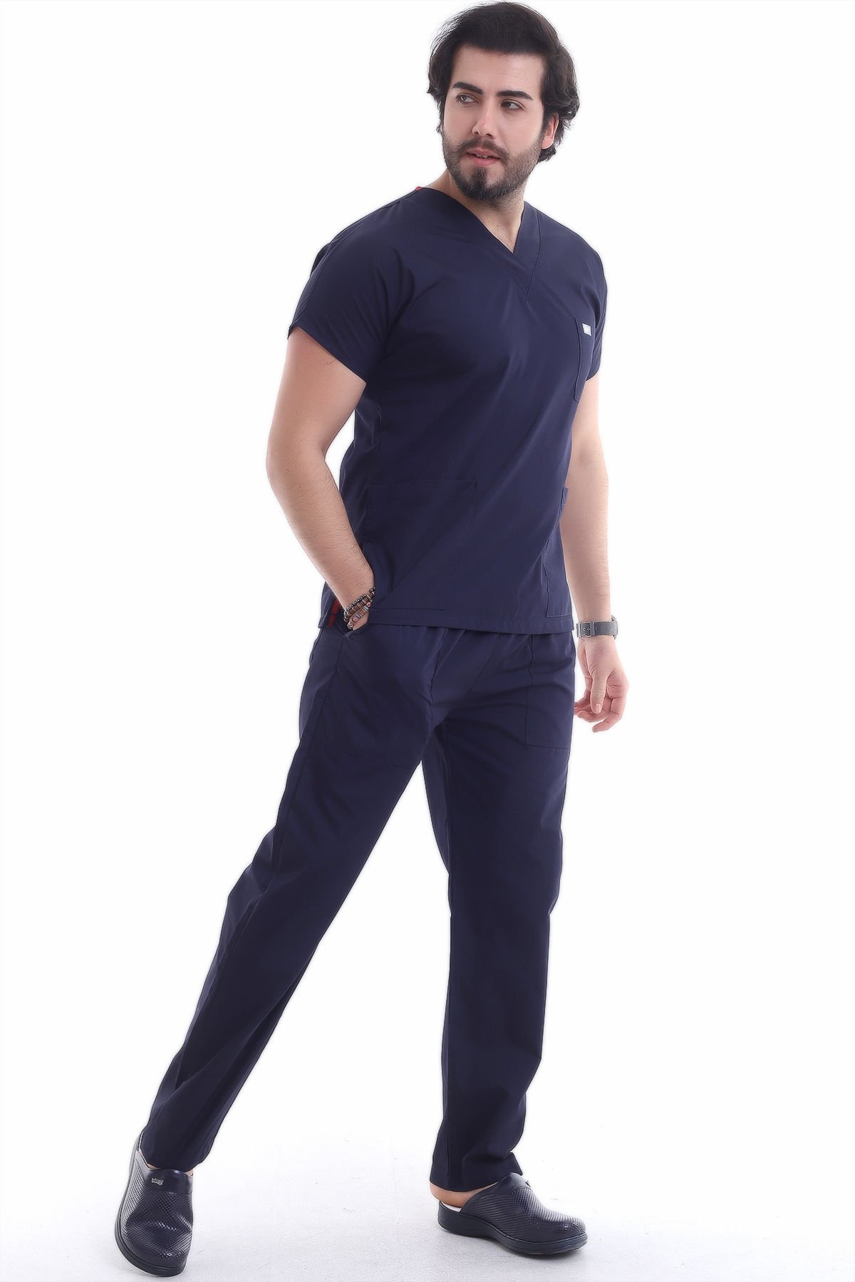 TERİKOTON DOKTOR TAKIM,HEMŞİRE TAKIM,SCRUBS TAKIM,SAĞLIKÇI GİYİMİ,DOKTOR FORMA,VETERİNER FORMA