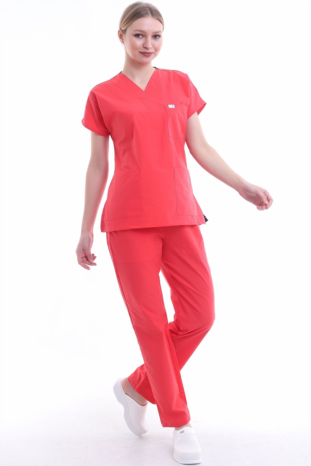 TERİKOTON DOKTOR TAKIM,HEMŞİRE TAKIM,SAĞLIKÇI GİYİMİ,SCRUBS FORMA,DOKTOR FORMA,VETERİNER FORMA