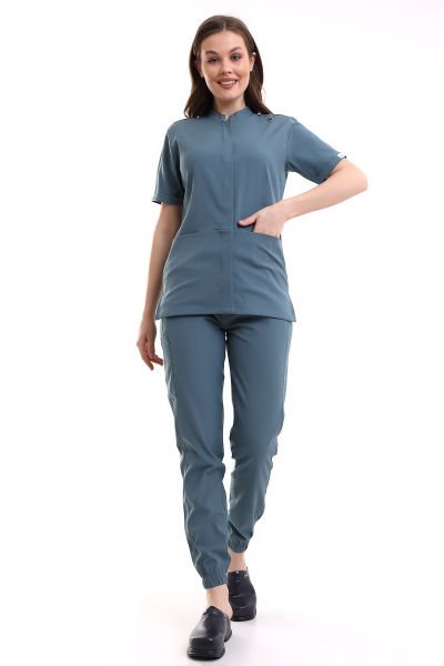 LİKRALI SCRUBS JOGGER PAÇA