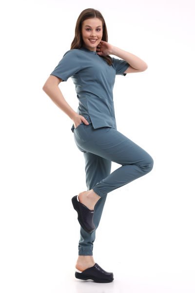 LİKRALI SCRUBS JOGGER PAÇA