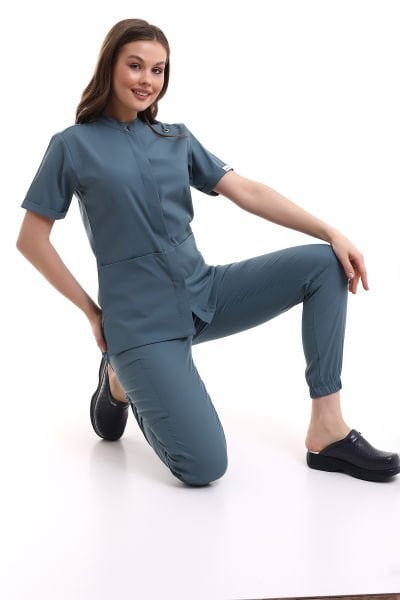 LİKRALI SCRUBS JOGGER PAÇA