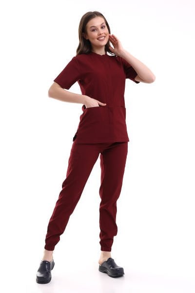 KADIN ÇITÇITLI JOGGER SCRUBS TAKIMI