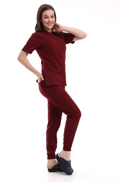KADIN ÇITÇITLI JOGGER SCRUBS TAKIMI