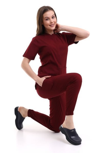 KADIN ÇITÇITLI JOGGER SCRUBS TAKIMI