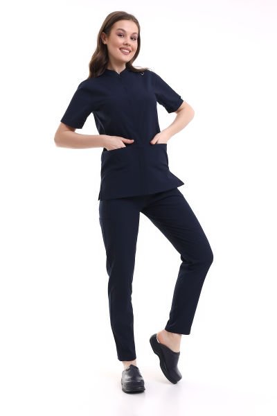 KADIN ÇITÇITLI LİKRALI DOKTOR HEMŞİRE FORMASI