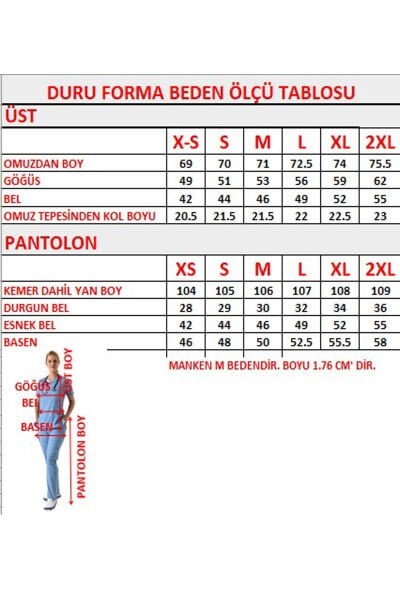 Mürdüm Likralı Yaka Detaylı Kadın Scrubs Forma Takımı