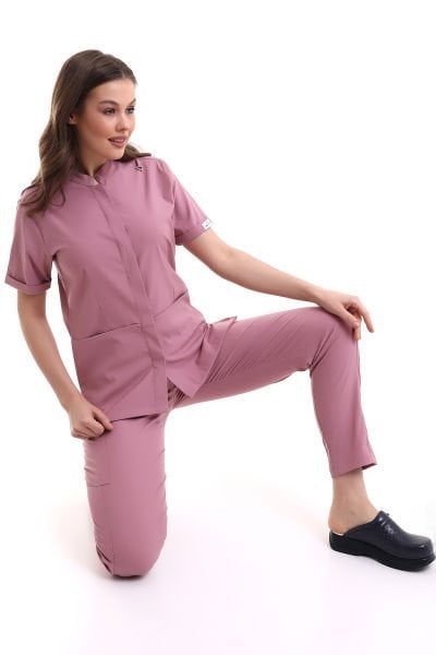 LİKRALI DOKTOR HEMŞİRE ÜNİFORMA TAKIMI