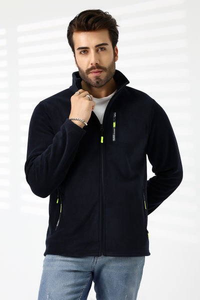 ERKEK LACİVERT POLAR HIRKA