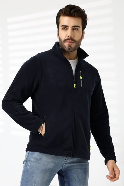 ERKEK LACİVERT POLAR HIRKA