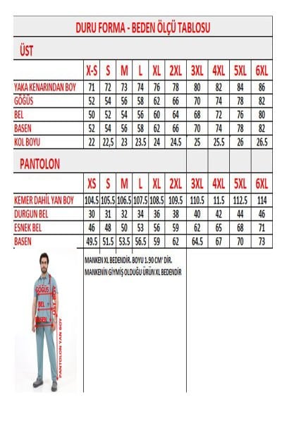Yeşil Fermuar Detaylı Polo Yaka Erkek scrubs Takım