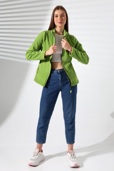 YEŞİL POLAR HIRKA